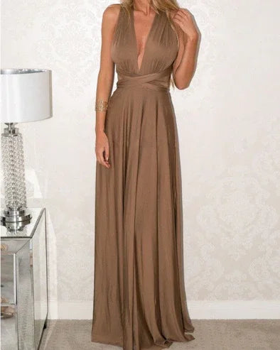 Robe Longue Bohème Chic - Élégance et Polyvalence Redéfinies - VoltÉlan