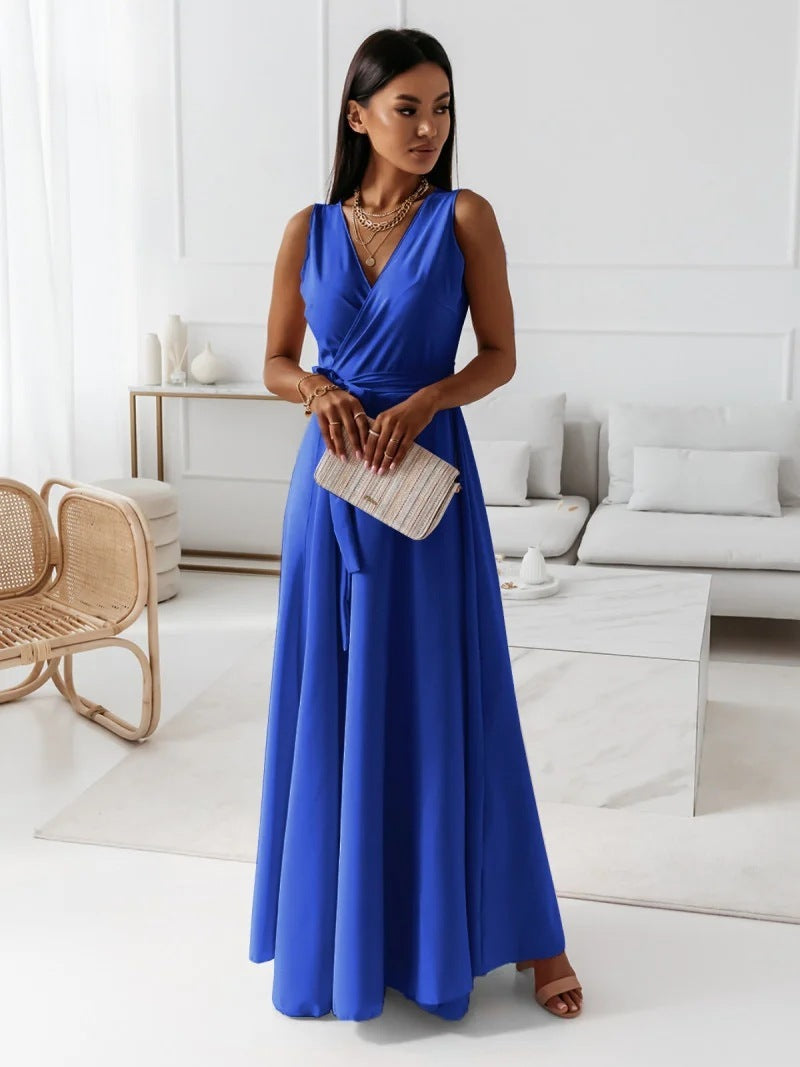 La Robe Longue Élégante qui Redessine Votre Silhouette - VoltÉlan