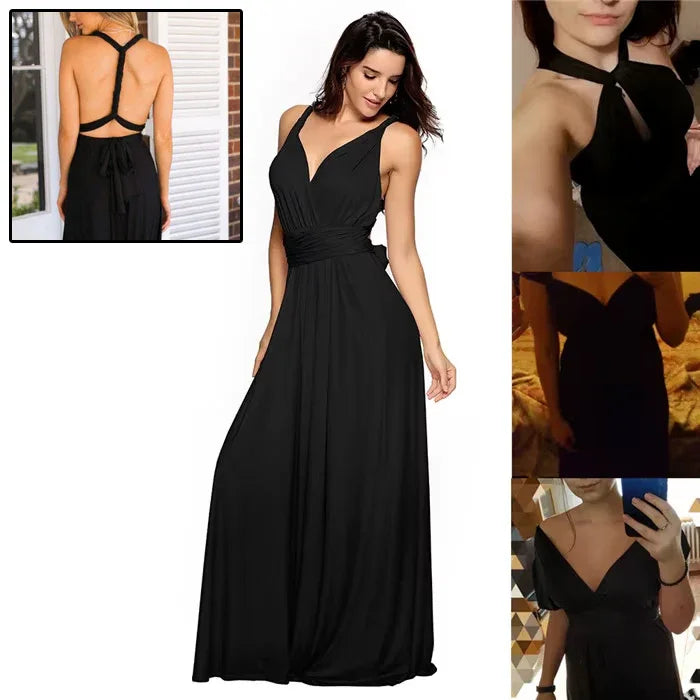 Robe Longue Bohème Chic - Élégance et Polyvalence Redéfinies - VoltÉlan