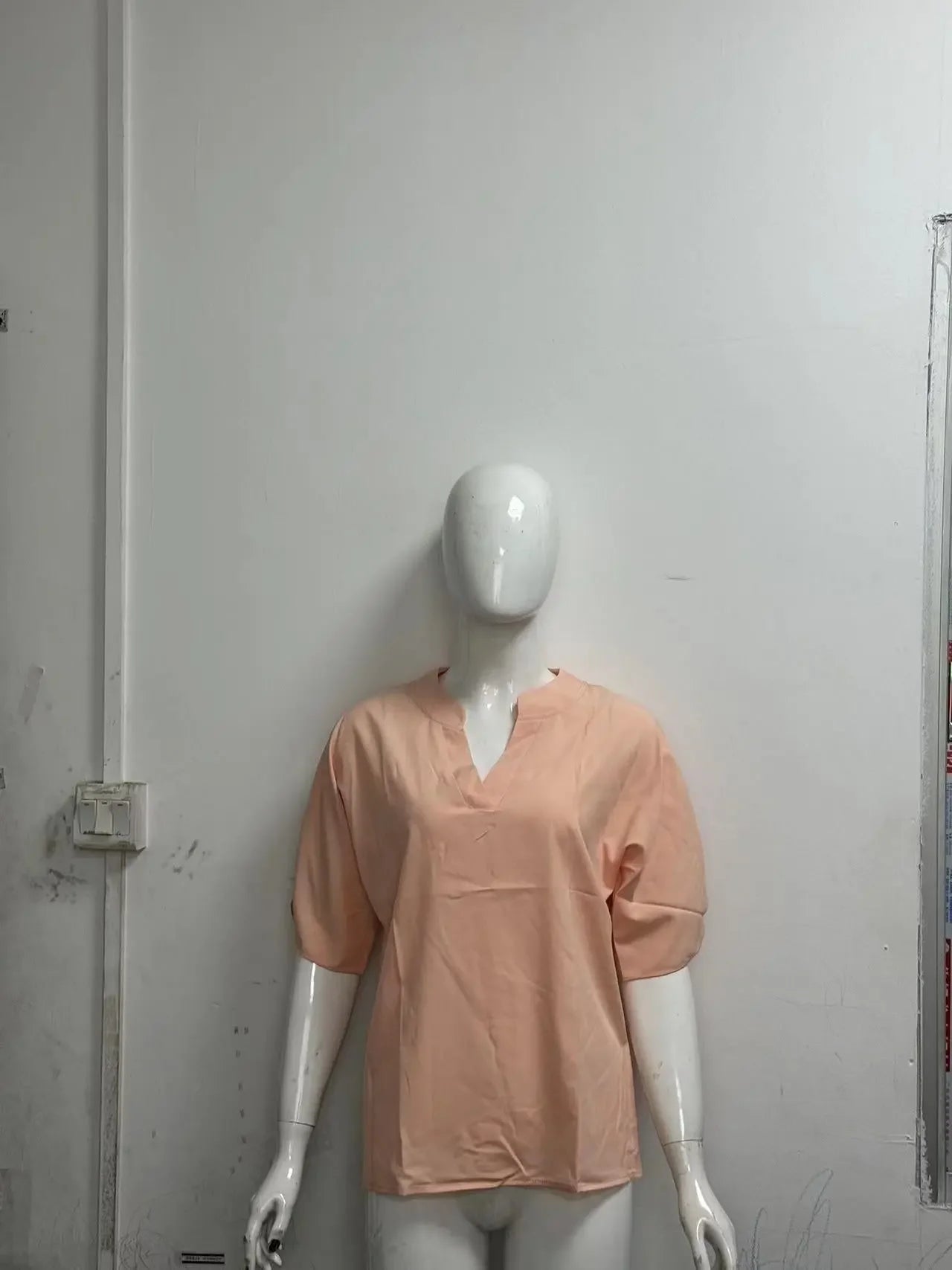 Chemisier Chiffon Été Manches Courtes Col V - Vêtement Polyvalent Décontracté pour Femme - Nouvelle Collection - VoltÉlan