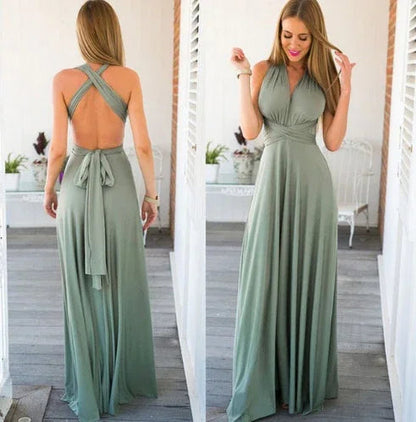 Robe Longue Bohème Chic - Élégance et Polyvalence Redéfinies - VoltÉlan