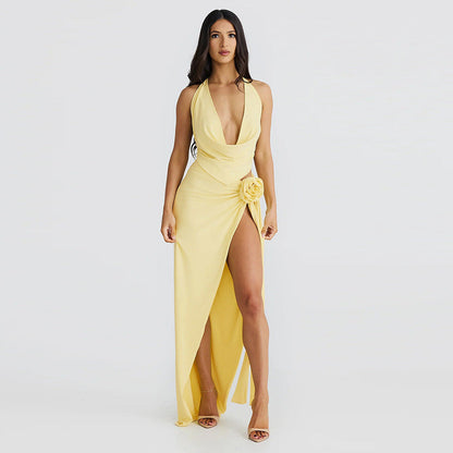Robe Échancrée Élégante - Robe Femme Décolletée Chic