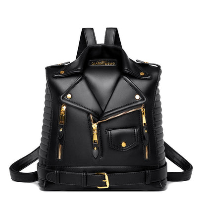 Sac à Dos en Cuir Jadmode Style Veste