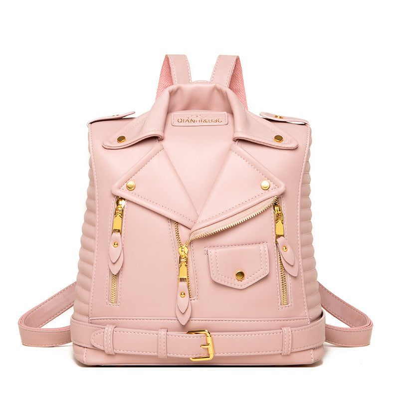 Sac à Dos en Cuir Jadmode Style Veste