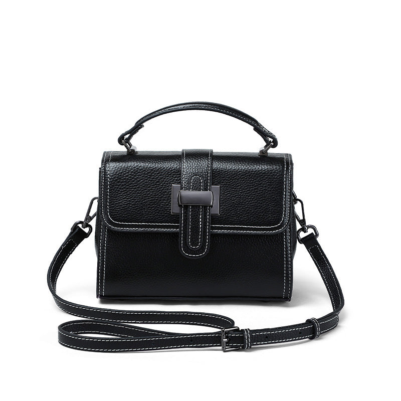 "Livia" Sac à Bandoulière Élégance en Cuir Véritable