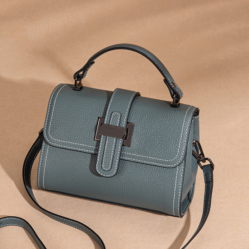 "Livia" Sac à Bandoulière Élégance en Cuir Véritable