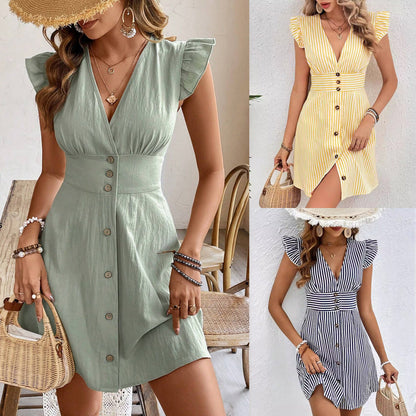 Robe Fiona™| Robe courte flottante