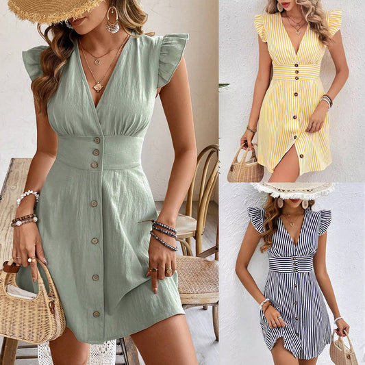 Robe Fiona™| Robe courte flottante