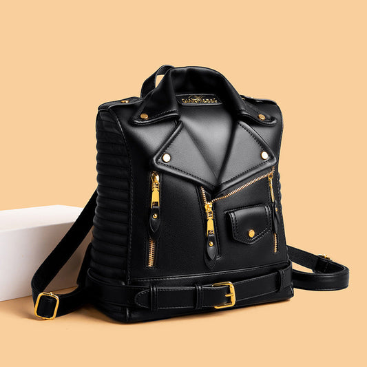 Sac à Dos en Cuir Jadmode Style Veste